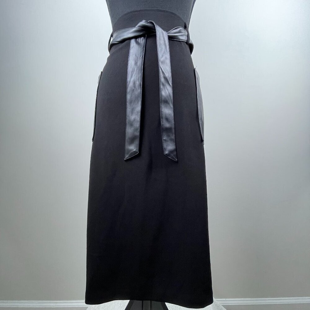Ashley Stewart Black Midi Skirt Size 18/20